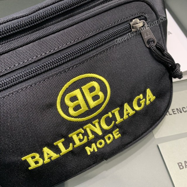 Balenciaga專櫃經典爆款男女同款腰包 巴黎世家帆布胸包腰包 fyj1689